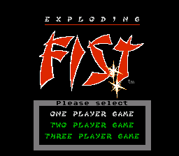 Exploding Fist (USA) (Proto) (1990-05-22)